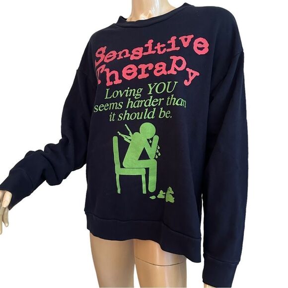 Sensitive Creatures Sensitive Therapy Crewneck - Picture 3 of 14